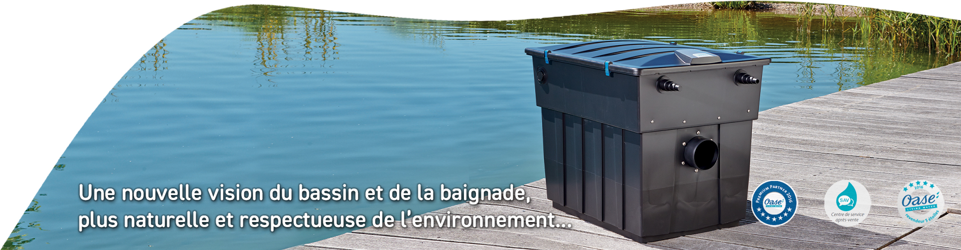 Slider filtre piscine écologique